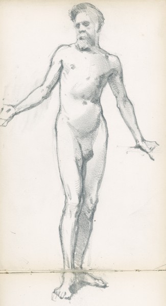 Life drawing of a st#196073