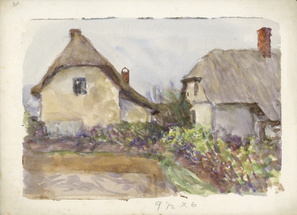 Thatched cottages an#1960D7