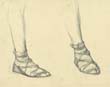 Study of feet for Th#1960CB