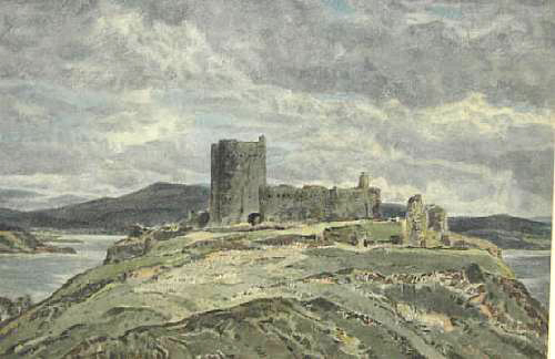 view of a castle