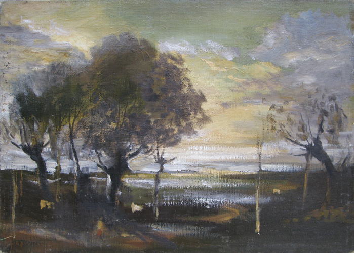 Landscape with figur#197B28